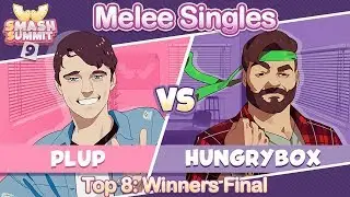 Plup vs Hungrybox - Top 8 Winners Final: Melee Singles - Smash Summit 9 | Fox vs Puff