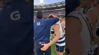 So happy for these two ☺️🙌 #afl #aflgf #eddiebetts #tysonstengle