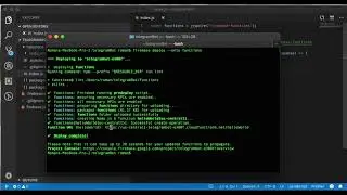 Бот с помощью NodeJs и Firebase Cloud Functions #6: Деплой облачной функции Firebase