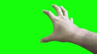 Hand Gestures #1 Green Screen