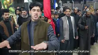 هوسات الشاعر حسن الحمداني والشاعر مجتبى الشميساوي والشاعر علي العامري ميدان الفزعة الزينبية 