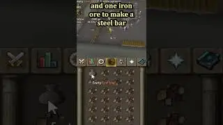 Зарабатывайте деньги на доменной печи #osrs #shorts