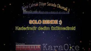 Üzülmedim ki Arabeks Karaoke (Azer Bülbül)Türkçe Piano Karaoke Arebeks