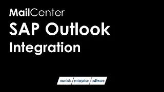 SAP Outlook ▶ So einfach legen Sie E-Mails zentral in SAP ab - SAP Outlook Integration