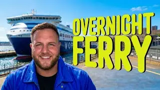 Overnight Ferry to Holland to get the race team to GENK! 