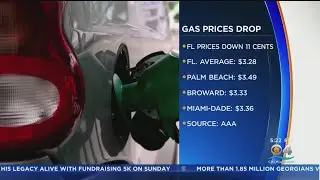 Florida gas prices continue to inch lower