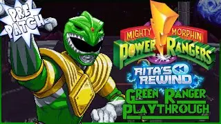 (Pre-Patch) Mighty Morphin Power Rangers: Rita's Rewind Green Ranger Playthrough - No Commentary