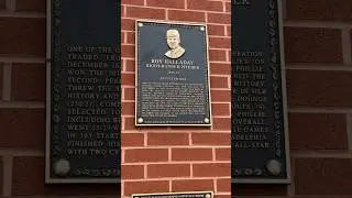 Roy Halladay&rsquo;s Hall of Fame plaque. #mlb #royhalladay #philadelphiaphillies