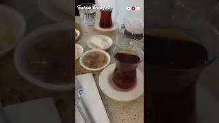 Turkish Vegetarian Breakfast Spread | Fethiye | 🇹🇷 #b2clicks  #turkishfood #fethiye #turkey #travel
