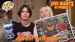 открываем advent calendar Five Nights at Freddy&rsquo;s от Funko pop