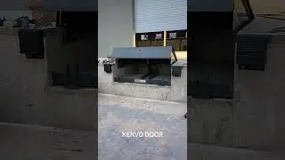 Hinged Lip Hydraulic Pit Dock Leveler for Warehouse Loading Dock