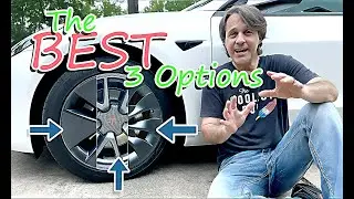 The BEST Wheel Cover options for a Tesla Model 3