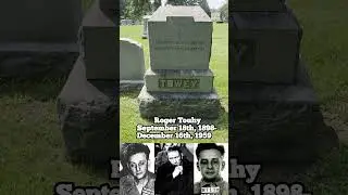 The Grave of Irish-American Mob Boss and Prohibition-Era Chicago Bootlegger Roger Touhy.