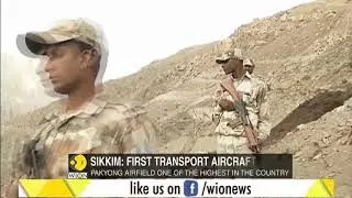 IAF's AN-32 transport aircraft lands in strategically important Pakyong airfield in Sikkim