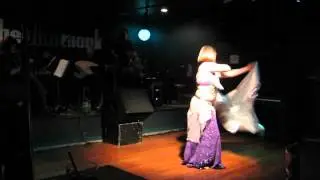 Jamilah Raine at Blue Monk and the band Arabesque