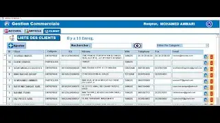 Projet d'application Access 