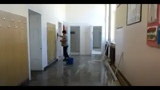 Radovi u školi u Noćaju
