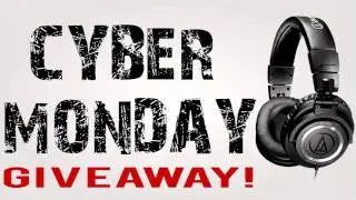 Cyber Monday GIVEAWAY: ATH-M50 Headphones! [Closed]
