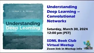 Understanding Deep Learning -- Convolutional Networks
