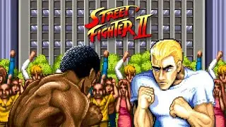Intro Street Fighter II: The World Warrior (Capcom, 1991)
