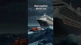 Bad weather #rough weather #cruise pax rescue #northsea #cruise #sea
