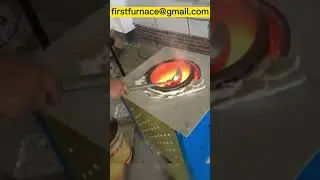 Melting process of metal melting copper furnace