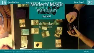 Modern Magic Mondays 2/5 Round 3 Aetherworks Marvel vs RG Ponza