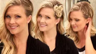 Sleek and Beautiful Down-do!!