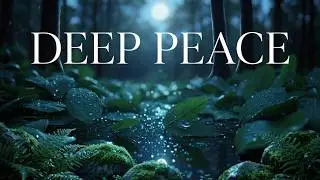Moonlit Forest After Rain 🌧️ | Night Forest Music for Deep Peace