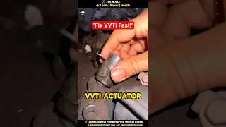 VVTi Actuator Open in Seconds! | Smooth Engine Hack Revealed 🔧 #shorts #diy