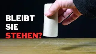 Mini-experiment: Toilet paper roll vs. gravity!