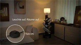 LuminexDesigns Floor Lamp & Bookshelf in One! #HomeDecor #ReadingCorner #Floorlamp