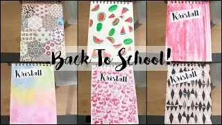 6 IDEAS PARA DECORAR TU CUADERNO ♥ Decorate your notebook ♥ 2016