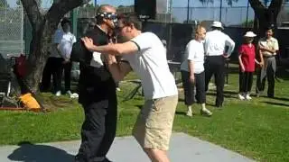 Tai Chi Wellness Center's Push Hands Demo with Master Henry Blindfolded