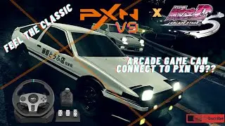 PXN V9 steering wheel + Initial D Arcade Stage 5 setting/remap