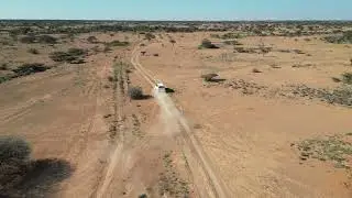 Exploring the Arid Beauty: Aerial Drone Footage of Drought-Stricken Landscapes