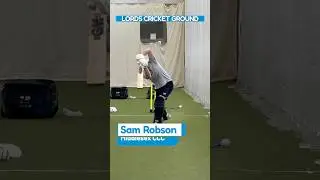 TEST CRICKETER net session in 14 seconds #cricketmentoring #professionalcricketer #netsession