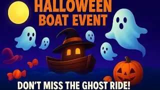 Crazy Halloween Boat Event in Hay Day 😱 | Ghost Delivery Challenge 🚢 @GamingHome.9