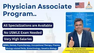 Physician Associate in USA by Non USMLE Route | Master Of Physician Assistant Studies |