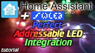 Home Assistant: управление адресуемыми светодиодами, как и любым другим освещением! (Интеграция WLED)