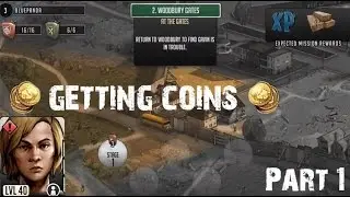 The Walking Dead:Road to survival getting coins (Part 1)