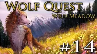 Pushing Back the DARK LAKE Wolf Pack!! 🐺 WOLF QUEST: WILD MEADOW • #14