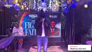 Worship Session with Minister Volcano | Moment of Triumph Online | December 2025 | Fight of Faith
