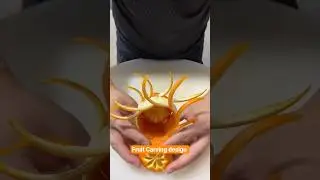 #Citrus Artistry Orange In Unique Styles#Fruit Cutting design Skills#Knife Skills#Viral#Short Feed#