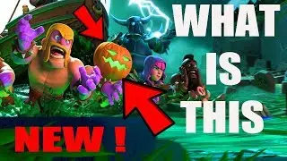 (HINDI) Halloween Update 2017 IN COC new Pumpkin Barbarian & Giant Skeleton
