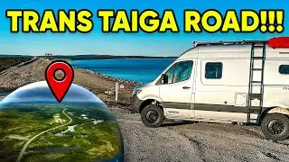 Part 2: Exploring the Remote Trans Taiga Road - Adventure and Wild Fox Interaction