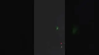 I saw something moving in the dark