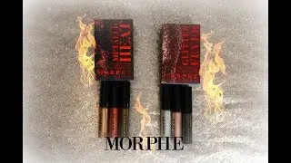 MORPHE GLITTER FEVER AND METALLIC HEAT EYESHADOWS
