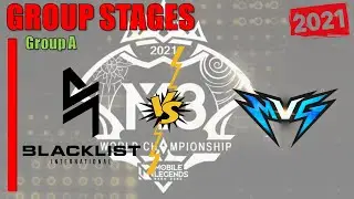 BLACKLIST INTERNATIONAL VS MVG - GROUP STAGES A (06/12/2021) #MOBILELEGENDS #NANOTALKID #M3 #M32021