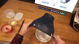 Augmented Reality Cooking with Meta Quest 3 - Future of Cooking and Recipes is Here - AR/MR/VR